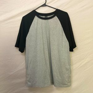 Black and Grey over sized T-Shirt